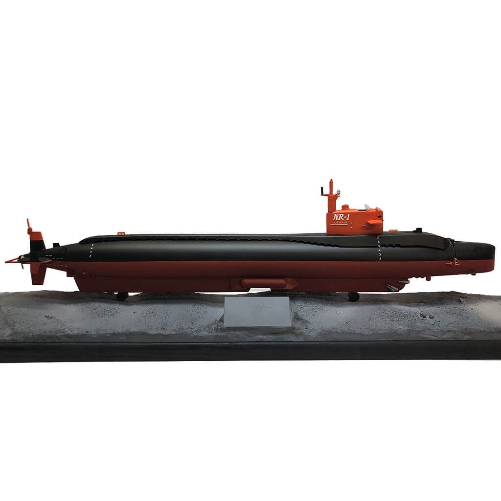 NR-1 submarine model side profile