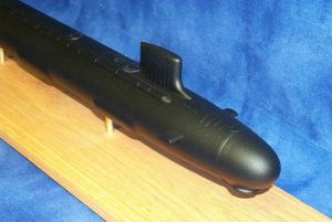1/192 Scale Virginia Class Submarine Model