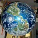 Model of Planet with central america