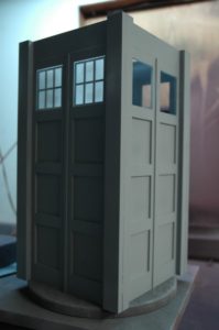 Making of Doctor Who Tardis Model